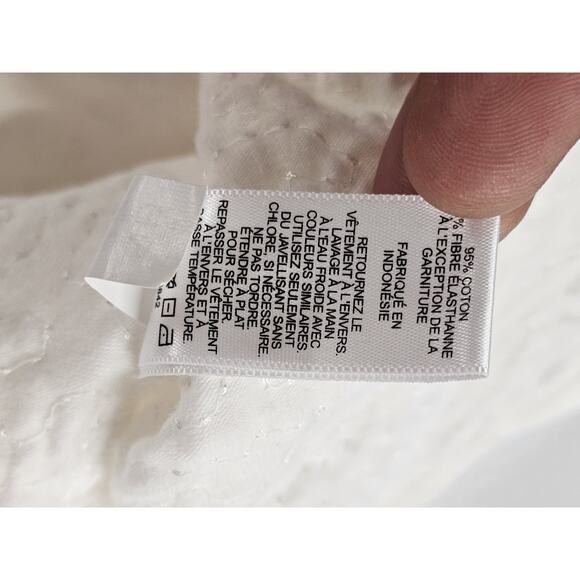 Express Sexy Stretch White Sequin Tube Top Sz L Built In Bra Coquette Cropped - Picture 4 of 10